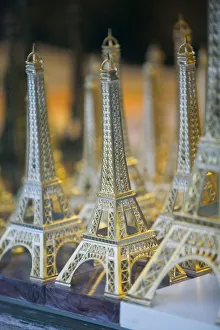 Miniature Prints: FRANCE-PARIS-Montmartre: Eiffel Tower Miniatures