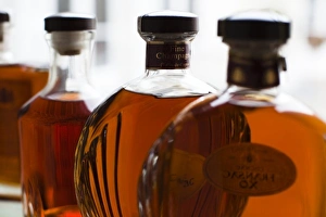 Images Dated 1st November 2010: France, Poitou-Charentes Region, Charente Department, Cognac, bottled Cognac