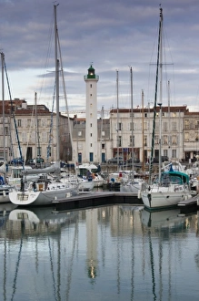 Images Dated 1st November 2010: France, Poitou-Charentes Region, Charente-Maritime Department, La Rochelle, Old Port