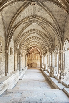 Provence Prints: France, Provence, Arles. Saint Trophime Cloister (Cloitre Saint-Trophime) completed in the 13th century
