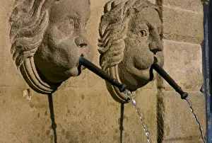 Images Dated 26th December 2007: France, Provence, Bouche du Rhone, Aix en Provence, Fontaine de Bogniers, fountain