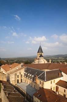 Images Dated 13th October 2010: France, Saone-et-Loire Department, Burgundy Region, Maconnais Area, Cluny, Cluny Abbey