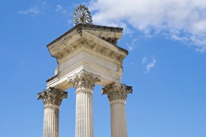 Images Dated 15th May 2015: France, South of France, St. Remy, Glanum, fortified Roman town in Provence