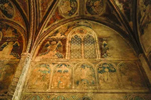 Painting Prints: France, Toulouse. Church of the Jacobins side chapel