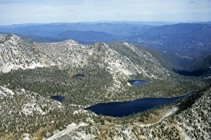 Images Dated 9th May 2007: Frank Church River of No Return Wilderness area and Fiddle Lake, Idaho