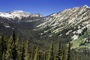 Frank Church River of No Return Wilderness area from Profile Summit, Idaho Frank Church River of No Return Wilderness area from Profile Summit, Idaho
