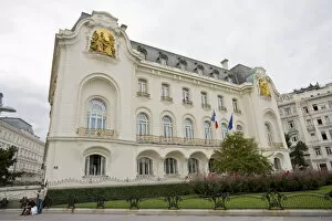 French Embassy building in Vienna, Austria