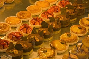 French Pastries in Patisserie, Paris, France