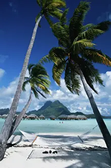 Turquoise Prints: French Polynesia, Bora Bora, View of Pearl Beach Resort