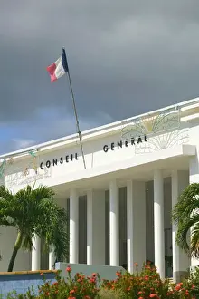 Images Dated 8th June 2011: FRENCH WEST INDIES (FWI)-Guadaloupe-Basse-Terre-BASSE-TERRE: Administrative Capital