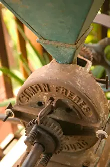 FRENCH WEST INDIES (FWI)-Guadaloupe-Basse-Terre-VIEUX-HABITANTS: Musee du Cafe
