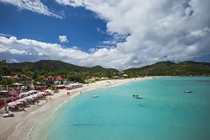 French West Indies, St-Barthelemy. Saint Jean Beach