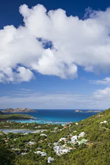 Images Dated 27th January 2017: French West Indies, St-Barthelemy. Baie de Saint Jean