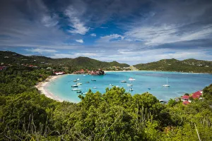 Images Dated 30th January 2017: French West Indies, St-Barthelemy. Baie de Saint Jean