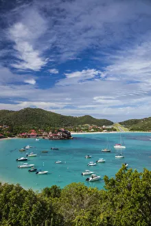 Images Dated 30th January 2017: French West Indies, St-Barthelemy. Baie de Saint Jean