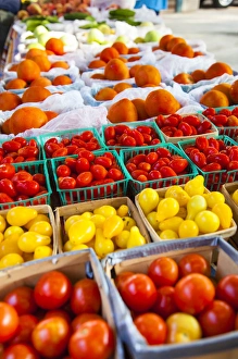 Squash Prints: Fresh Produce on display at Farmers Market