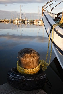 Images Dated 11th January 2010: Fulton Harbor, Fulton-Rockport, Refugio Co. Texas, USA, sunset, January