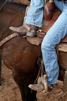 Images Dated 8th August 2008: Gallup, New Mexico, United States. Annual Gallup Intertribal Ceremonies. Indian cowboy