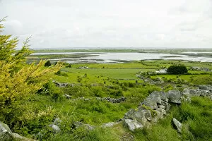 Galway, Ireland. Scenic drives along the Cliffs Coastal Drive in Western Ireland