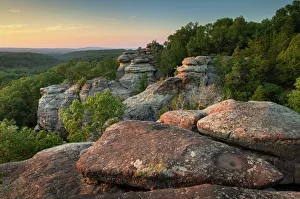 Sandstone Prints: Garden of the Gods Recreation Area, Shawnee National Forest, Illinois