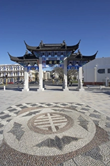 Oriental Prints: Gateway, Chinese Gardens, Dunedin, Otago, South Island, New Zealand
