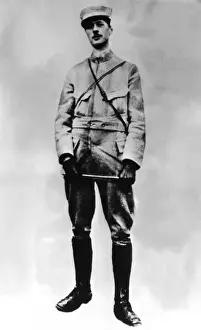 1917 Prints: Gaulle, Charles de (1890-1970)