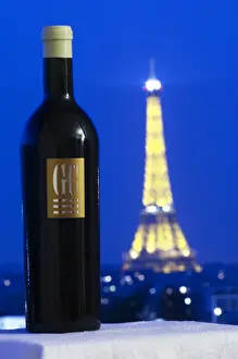 Citadel Prints: GC Grand Cru from Chateau du Cedre against a background in dark blue