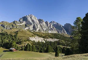 Mountains Prints: Geisler mountains (Gruppo delle Odle, Le Odle, Odles) in the nature park Puez-Geisler