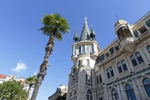 Images Dated 23rd September 2014: Georgia, Batumi. The Batumi Astronomical Clock building