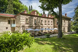 Eurasia Prints: Georgia, Kakheti, Tsinandali. Chavchavadze Estate, winery