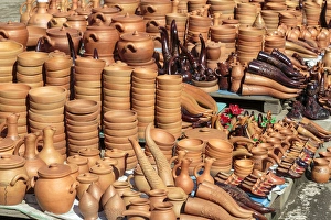 Bowl Prints: Georgia, Kutaisi. A collection of ceramic goods for sale