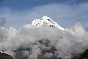 Georgia Collection: Georgia, Mtskheta, Stepantsminda. A mountain in the Kabegi range