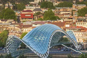 Georgia, Tbilisi. Peace Bridge