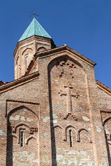 Images Dated 26th September 2014: Georgia, Telavi. Looking up at Gremi Monastery