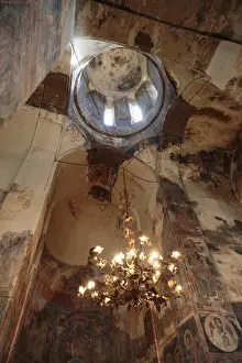 Images Dated 26th September 2014: Georgia, Telavi. Religious artwork at Gremi Monastery