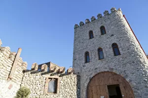 Georgia Collection: Georgia, Telavi. A stone building at a Telavi vineyard