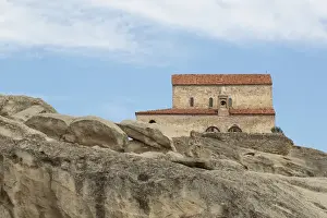 Images Dated 22nd September 2014: Georgia, Uplistsikhe. A church at the Uplistsikhe Cave Complex