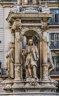 Spiritual Prints: Gerard Audran Statue, Jacobins Fountain