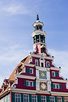 Art And Craft Prints: GERMANY, Baden-Wurttemberg, Esslingen Am Neckar. Old Town Hall