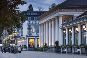 Deutschland Prints: Germany, Baden-Wurttemburg, Baden-Baden, Kurhaus and Casino, exterior