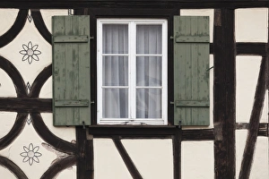 Germany, Baden-Wurttemburg, Black Forest, Alpirsbach, half timbered building