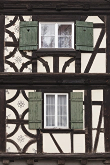 Images Dated 23rd October 2014: Germany, Baden-Wurttemburg, Black Forest, Alpirsbach, half timbered building