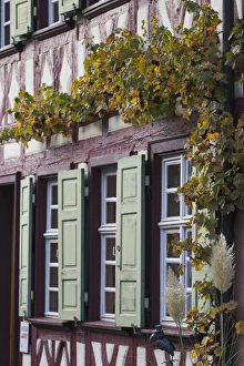 Images Dated 23rd October 2014: Germany, Baden-Wurttemburg, Black Forest, Schiltach, traditional building details, fall