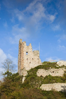 Images Dated 23rd October 2014: Germany, Baden-Wurttemburg, Black Forest, Schenkenzell, ruins of Schloss Schenkenburg