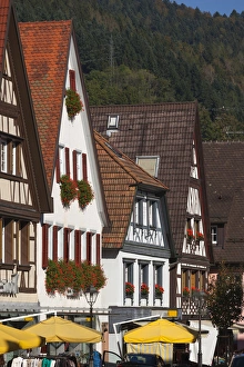 Images Dated 24th October 2014: Germany, Baden-Wurttemburg, Black Forest, Haslach im Kinzigtal, traditional building