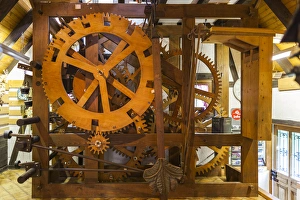Images Dated 25th October 2014: Germany, Baden-Wurttemburg, Black Forest, Schonach, Worlds Oldest, Largest Cuckoo Clock