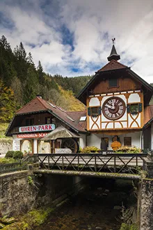 Images Dated 25th October 2014: Germany, Baden-Wurttemburg, Black Forest, Triberg, Eble Uhren Park with world s