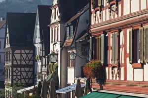 Images Dated 24th October 2014: Germany, Baden-Wurttemburg, Black Forest, Gengenbach, town buildings