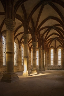 Images Dated 1st November 2014: Germany, Baden-Wurttemburg, Maulbronn, Kloster Maulbronn Abbey, cloister