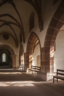 Germany, Baden-Wurttemburg, Maulbronn, Kloster Maulbronn Abbey, cloister